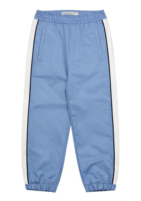Pantalone bambino azzurro in cotone Manuel Ritz | 3362AZZURRO